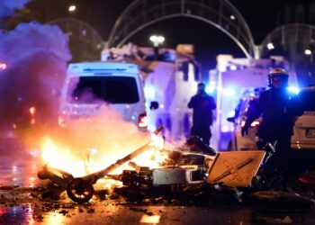 (VIDEOS) Disturbios en Bruselas tras triunfo de Marruecos sobre Bélgica