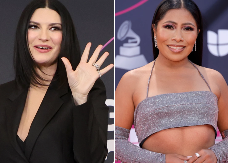 Laura Pausini causa indignación por usar filtro en foto con Yalitza Aparicio