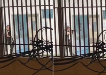 (VIDEOS) Siete hombres armados tomaron como rehenes a trabajadores de un hospital en Ecuador