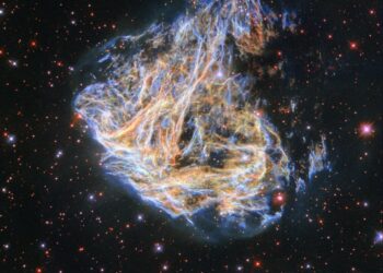 El telescopio Hubble capta el fascinante remanente de una supernova