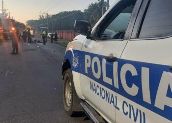 Motociclista pierde la vida en fuerte accidente de tránsito