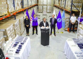 MINSAL recibió donativo de equipos e insumos médicos por parte de USAID y OPS para fortalecer sistema de salud