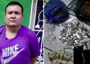 Alias «Pica», corredor de una clica fue capturado en La Unión