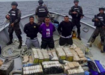 Fuerza Naval incautó 3.1 toneladas de cocaína valorada en $77 millones