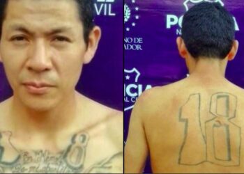 PNC capturó a ‘Gasparín’, gatillero de los 18 Sureños de Izalco