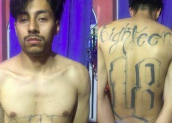 Autoridades capturaron a ‘Spaider’, gatillero del Barrio 18 en Ilopango