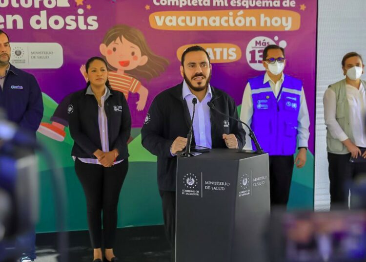 MINSAL lanza campaña de vacunación denominada «Ponte al Día»