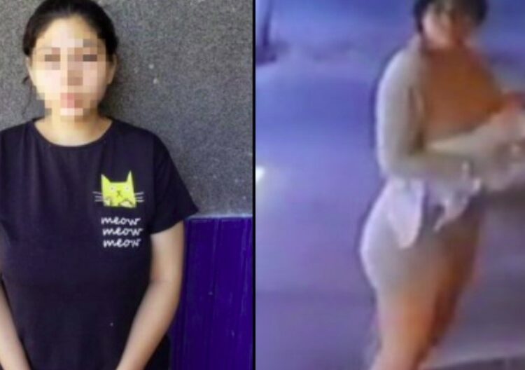 Detienen a mujer que abandonó a bebé en San Jacinto