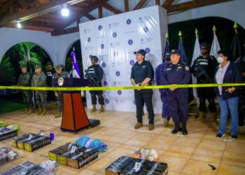 Autoridades han incautado más de 28 toneladas de droga en tres años de la actual administración