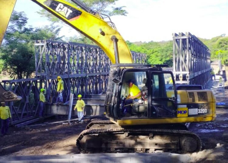 MOP prevé entregar puente rehabilitado sobre río Titihuapa en diciembre