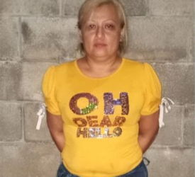 La “Chele”, peligrosa extorsionista de La Tiendona, es capturada por la PNC