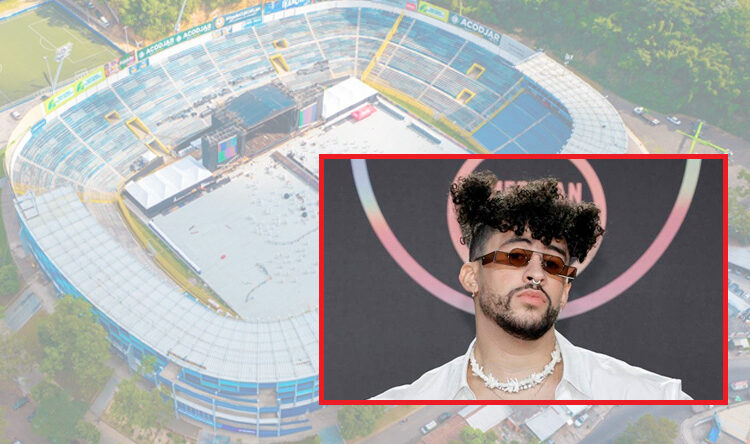 (VIDEOS) Todo está listo para vivir el concierto de Bad Bunny en el Estadio Cuscatlán