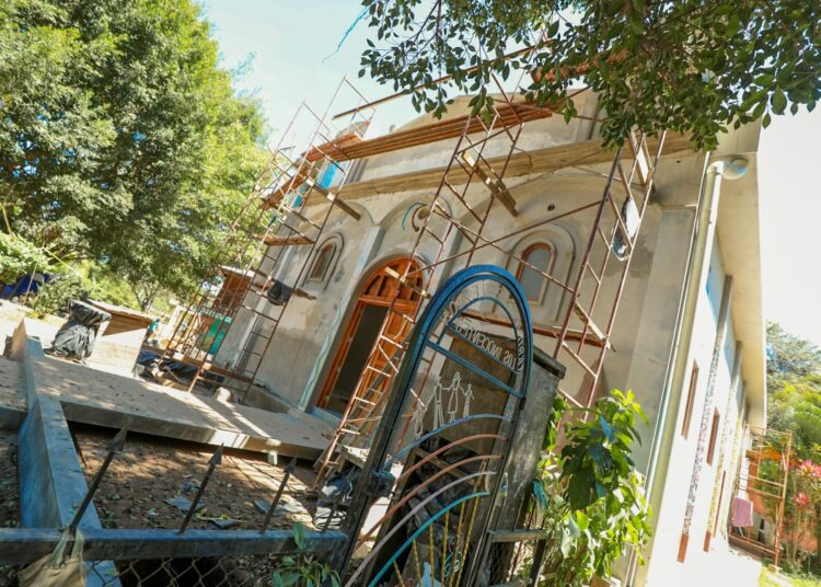 DOM avanza en el mejoramiento de la infraestructura en El Mozote