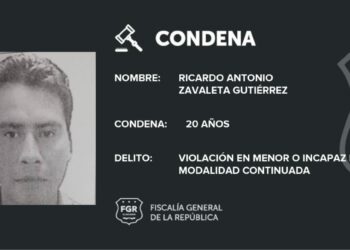 Condenan a 20 años de prisión a sujeto que violó a una niña en una casa abandonada 