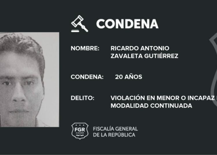 Condenan a 20 años de prisión a sujeto que violó a una niña en una casa abandonada