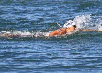 Fátima Portillo fue la mejor salvadoreña en el debut de aguas abiertas