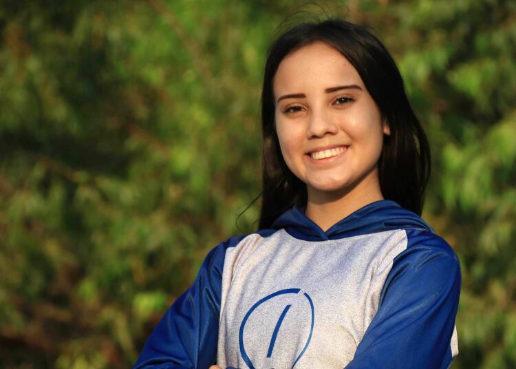 Gabriella Izaguirre, primera karateca salvadoreña en llegar al top 3 en ranking mundial