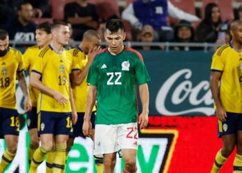 México reprueba en su última prueba previo al Mundial al caer ante Suecia