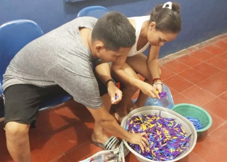 Decomisan silbadores en Puerto El Triunfo, Usulután