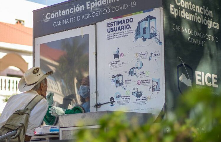 Realizan tamizaje para detección de casos de COVID-19 en Chalchuapa, Santa Ana