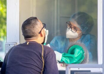 Realizan tamizaje para detección de casos de COVID-19 en Ciudad Delgado