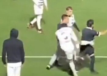 Un arbitro recibió una brutal golpiza en Chile