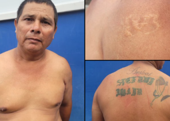 Pandillero que intentó borrarse los tatuajes fue detenido en La Paz