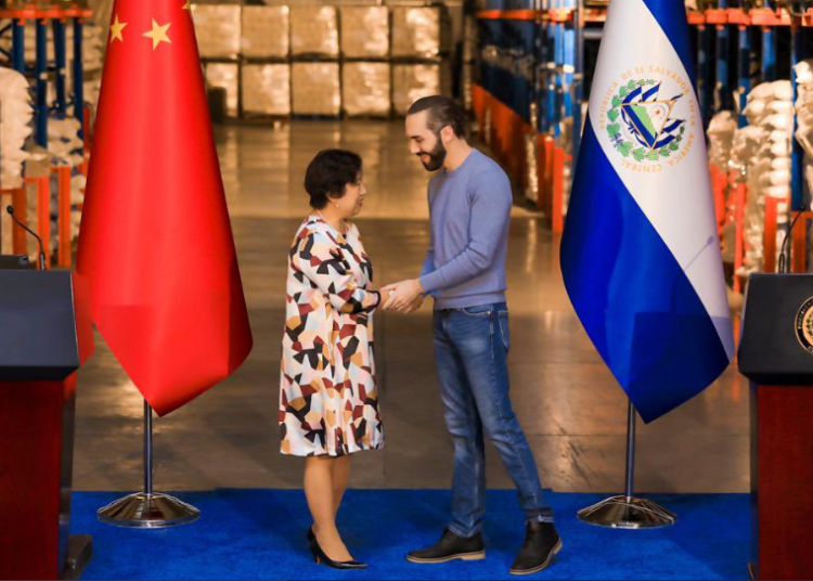 Presidente Bukele anuncia TLC con la República Popular China