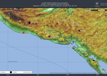 Fuerte sismo con origen en Guatemala se siente en territorio salvadoreño