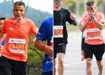 El maratonista chino ‘tío Chen’ sorprende al correr largas distancias sin dejar de fumar