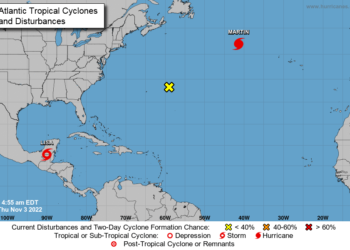 Lisa se debilita a tormenta tropical