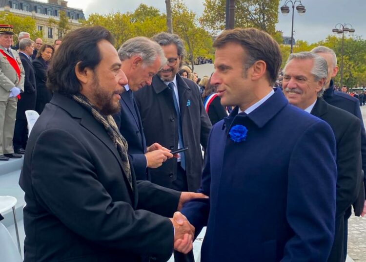 Vicepresidente Félix Ulloa participa en conmemoración del Día del Armisticio en Francia