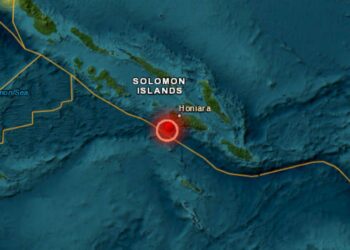 Se registra un sismo de magnitud 7,0 cerca de las Islas Salomón