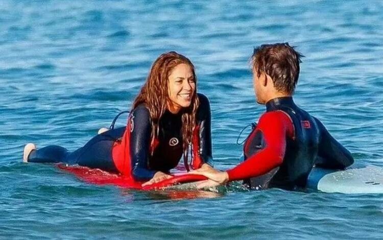 Shakira negó tener un romance con su instructor de surf