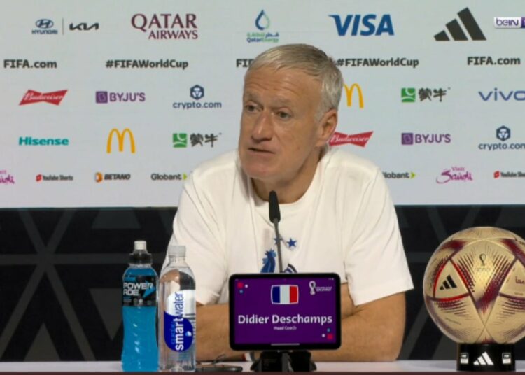 Deschamps: «Sé que algunos franceses quieren que gane Argentina»