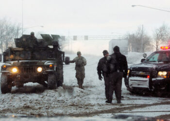 (VIDEOS) Se producen saqueos en el estado de Nueva York tras una fuerte tormenta invernal