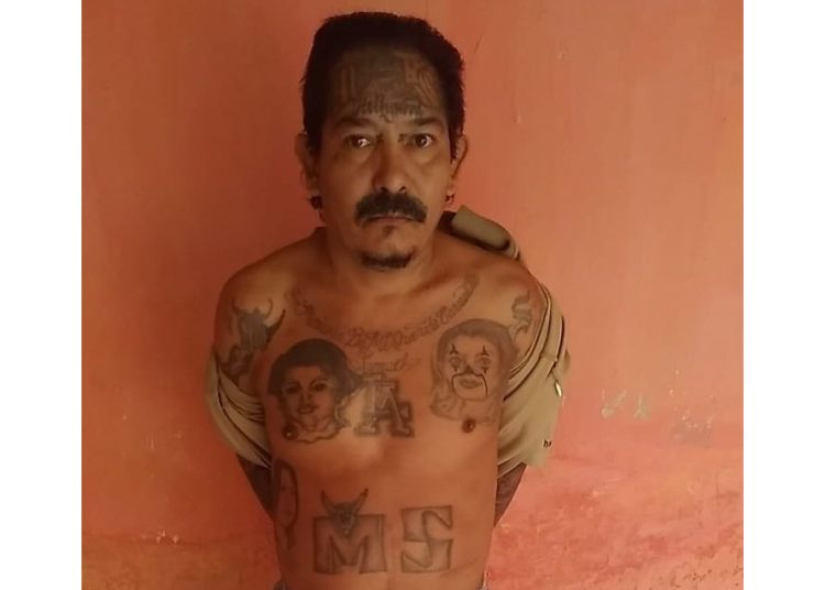 Capturan al «Violento», pandillero que se escondía de la PNC en Santa Ana