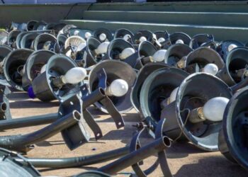 Alcaldía capitalina donó 100 luminarias al municipio de Zaragoza