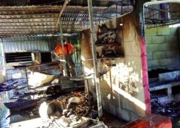 VIDEO | Bomberos sofocan incendio estructural en una panadería de Soyapango
