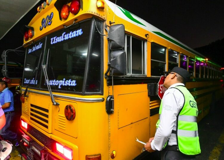 29,675 multas al transporte colectivo han sido impuestas por el VMT este 2022