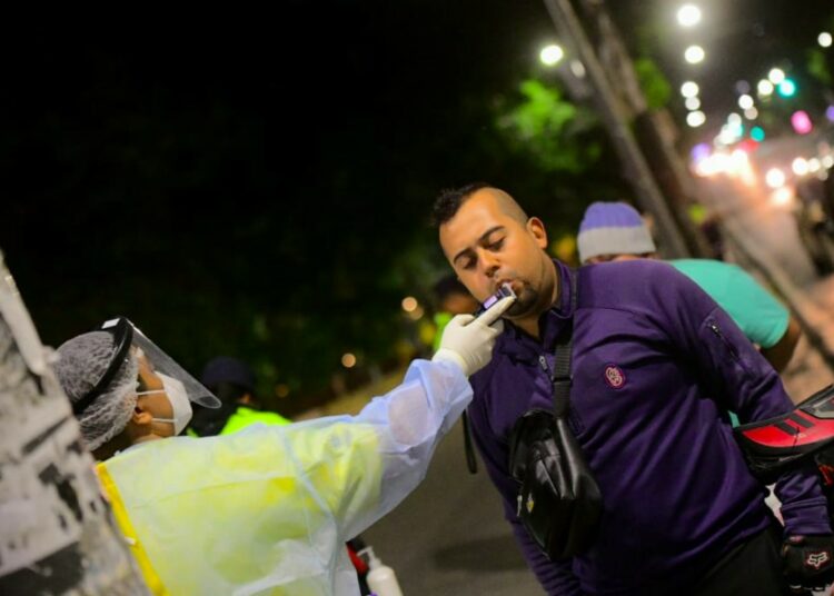 VMT refuerza controles antidopaje para garantizar la movilidad segura de la población