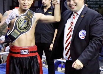 Cristian “Dinamita” Jiménez revalidó el título Centroamericano de la Asabox