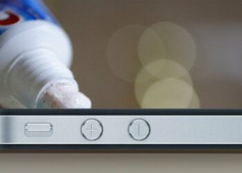 ¿Puede la pasta dental arreglar la pantalla de los ‘smartphones’?