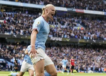 Erling Haaland es el jugador que más rápido llega a 20 goles en la historia de la Premier League