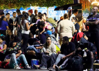 México dispersa caravana de personas migrantes en Chiapas