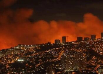 (VIDEOS) Chile declara estado de catástrofe por incendio en Viña del Mar