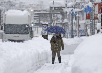 17 muertos en Japón a causa de fuertes nevadas
