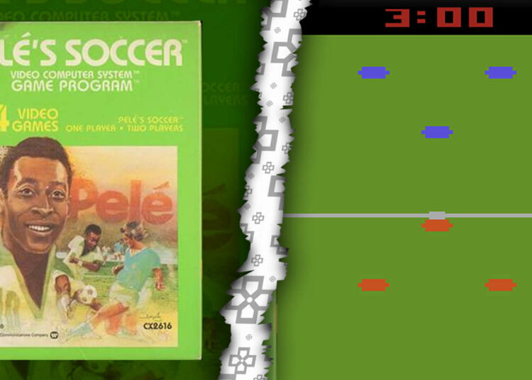 Pelé fue el primer futbolista en ser portada de un videojuego
