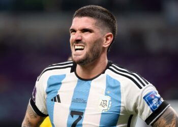 Rodrigo De Paul sufrió un desgarro y es difícil que vuelva a jugar en el Mundial de Qatar
