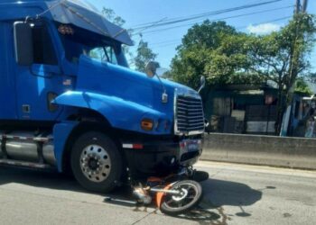 Reportan accidente de tránsito en carretera Troncal del Norte